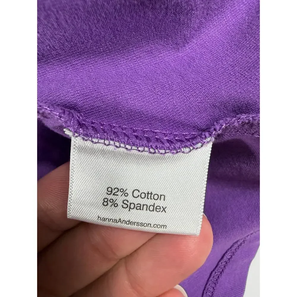Hanna Andersson Purple Pocket Twirl Dress Size 4 / 100 cm